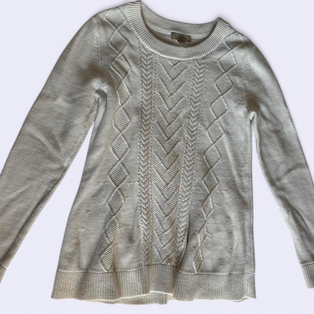 Women's LOFT Cream Sweater